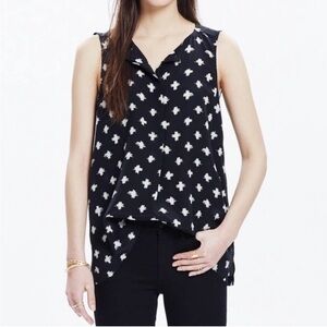 Madewell Women‎ Button Down Top size small 100% Silk
